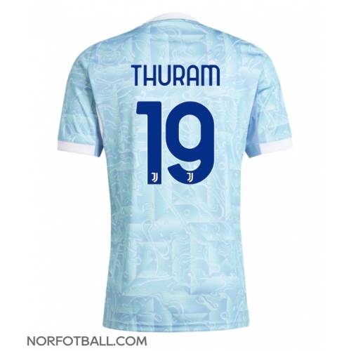 Billige Fotballdrakt Juventus Khephren Thuram #19 Replika Bortedrakt 2025-26 Kortermet Billige Fotballdrakt Juventus Khephren Thuram #19 Replika Bortedrakt 2025-26 Kortermet